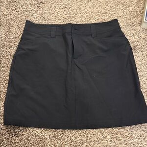 Eddie Bauer Sleek Black Mini Skirt